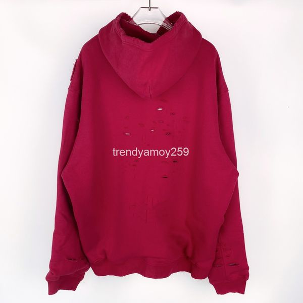 women's hoodies & sweatshirts high version 21 paris b family hoodie cracked hole washing men's and women's two-layer cloth th, Black
women's hoodies & sweatshirts high version 21 paris b family hoodie cracked hole washing men's and women's two-layer cloth th, Black