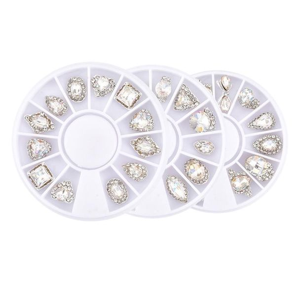 nail art decorations 12 grids rhinestones multi-shape for nails manicure tool, Silver;gold
nail art decorations 12 grids rhinestones multi-shape for nails manicure tool, Silver;gold