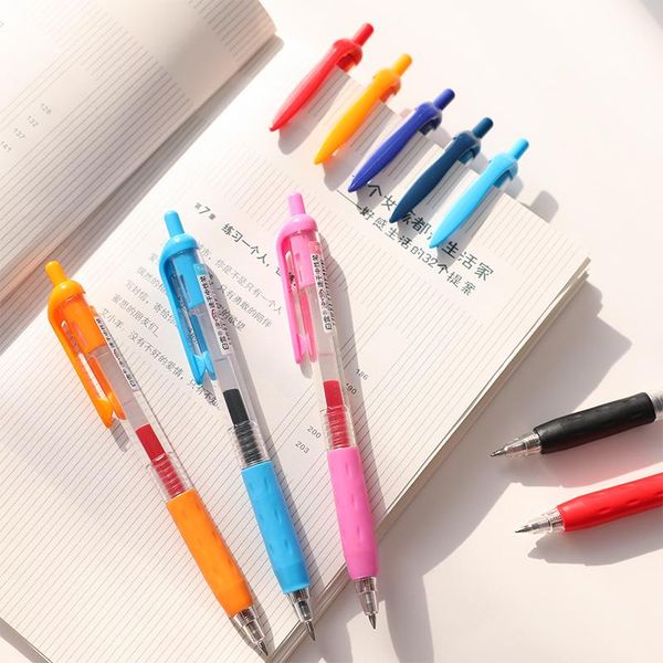 gel pens 1pc 8 colors quick-drying press pen 0.5mm student writing black ink blue red office supplies signature
gel pens 1pc 8 colors quick-drying press pen 0.5mm student writing black ink blue red office supplies signature