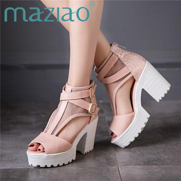 big size 34-43 women sandals high heels shoes zipper platform buckle pu party summer sandalias mujer 2021, Black
big size 34-43 women sandals high heels shoes zipper platform buckle pu party summer sandalias mujer 2021, Black