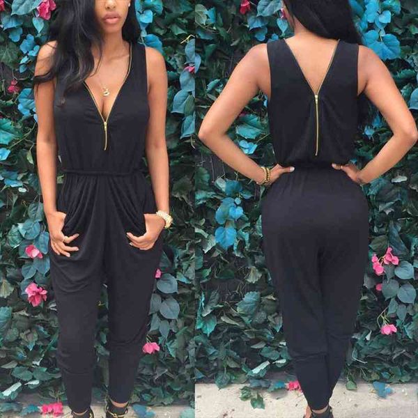 women jumpsuit soild black romper ladies chiffon long trousers playsuit slim evening party clothes wholesale, Black;white
women jumpsuit soild black romper ladies chiffon long trousers playsuit slim evening party clothes wholesale, Black;white
