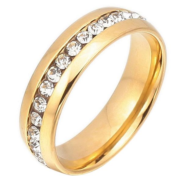 wedding rings 1 x women's stainless steel eternity ring band cz zircon cubic zirconia valentine charm elegant polished, us11 gold, Slivery;golden
wedding rings 1 x women's stainless steel eternity ring band cz zircon cubic zirconia valentine charm elegant polished, us11 gold, Slivery;golden