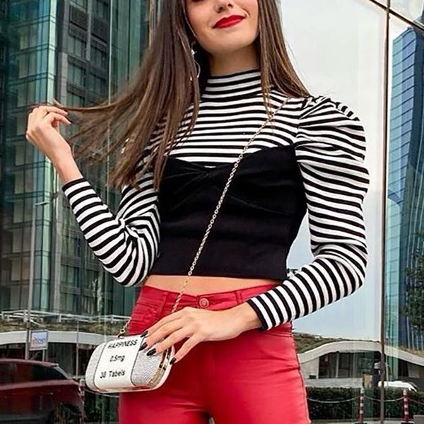 vintage women elegant striped sweaters 2021 fashion ladies patchwork knitted pullovers casual female bomb sweater girls chic women's, White;black
vintage women elegant striped sweaters 2021 fashion ladies patchwork knitted pullovers casual female bomb sweater girls chic women's, White;black