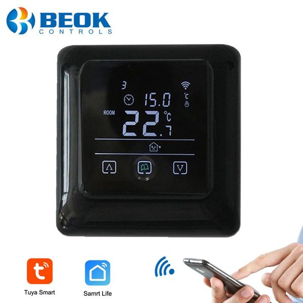 smart home control beok wifi thermostat for floor heating tuya temperature controller gas boiler touch screen 220v
smart home control beok wifi thermostat for floor heating tuya temperature controller gas boiler touch screen 220v