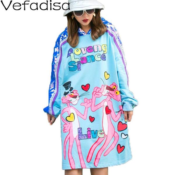 women's hoodies & sweatshirts vefadisa blue pink sequin hoodie sweatshirt women 2021 autumn cartoon print pullover coat long sleeve qyf, Black
women's hoodies & sweatshirts vefadisa blue pink sequin hoodie sweatshirt women 2021 autumn cartoon print pullover coat long sleeve qyf, Black