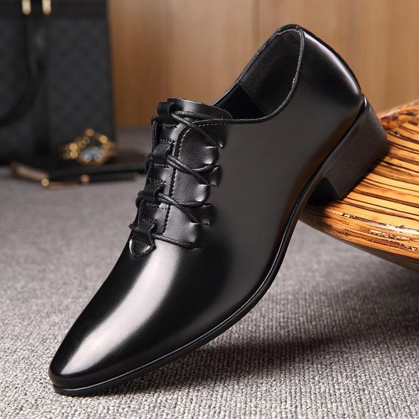 dress shoes handmade business large size patent leather lace-up men's wedding, Black
dress shoes handmade business large size patent leather lace-up men's wedding, Black