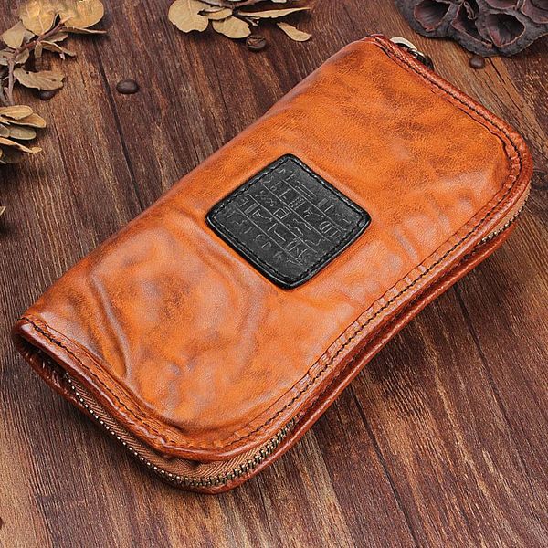 wallets cowhide long wallet, retro pleated multi-card pocket men's leather large-capacity zipper wallet, Red;black
wallets cowhide long wallet, retro pleated multi-card pocket men's leather large-capacity zipper wallet, Red;black