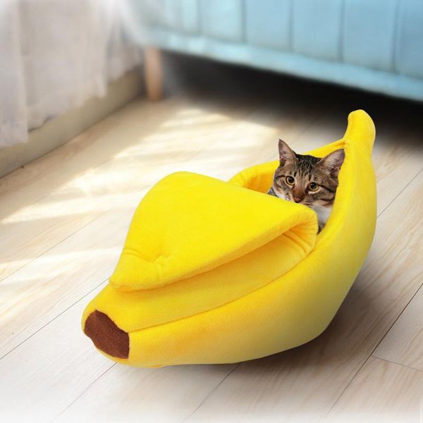 cute banana cat bed house warm pet puppy cushion kennel portable mat beds for cats kitten soft cama gato supplies & furniture
cute banana cat bed house warm pet puppy cushion kennel portable mat beds for cats kitten soft cama gato supplies & furniture