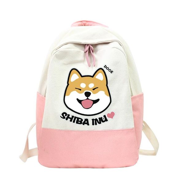 backpack japanese style shiba inu canvas for women fashion youth travel backpacks leisure schoolbag shoulder bag mochila
backpack japanese style shiba inu canvas for women fashion youth travel backpacks leisure schoolbag shoulder bag mochila