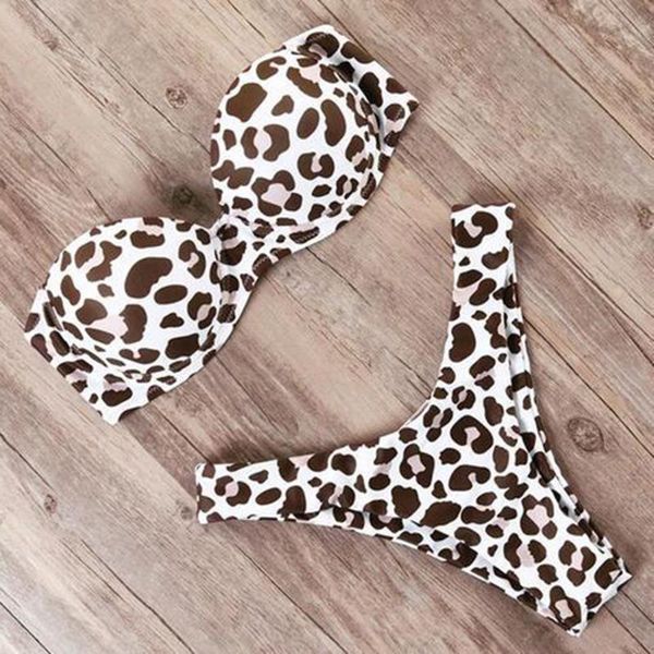women's swimwear bikini women swimsuit 2021 leopard brazilian set push up bathing suit female summer beach wear biquini, White;black
women's swimwear bikini women swimsuit 2021 leopard brazilian set push up bathing suit female summer beach wear biquini, White;black
