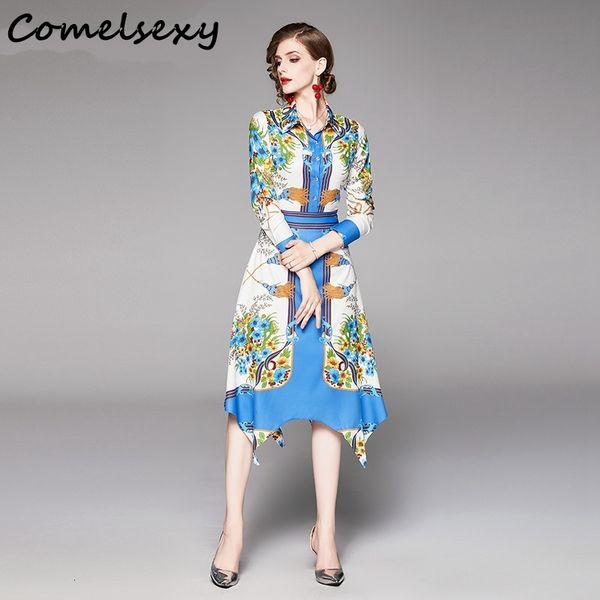 autumn women's european and american style lapel single-breasted fashion print contrast color waist dress vestidos 210515, Black;gray
autumn women's european and american style lapel single-breasted fashion print contrast color waist dress vestidos 210515, Black;gray