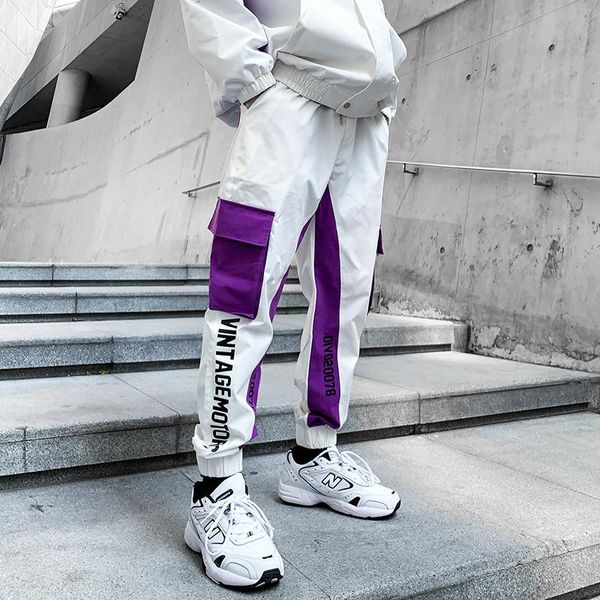 arrival color patchwork thin fashion men's jogger harem pants casual track trousers streetwear, Black
arrival color patchwork thin fashion men's jogger harem pants casual track trousers streetwear, Black