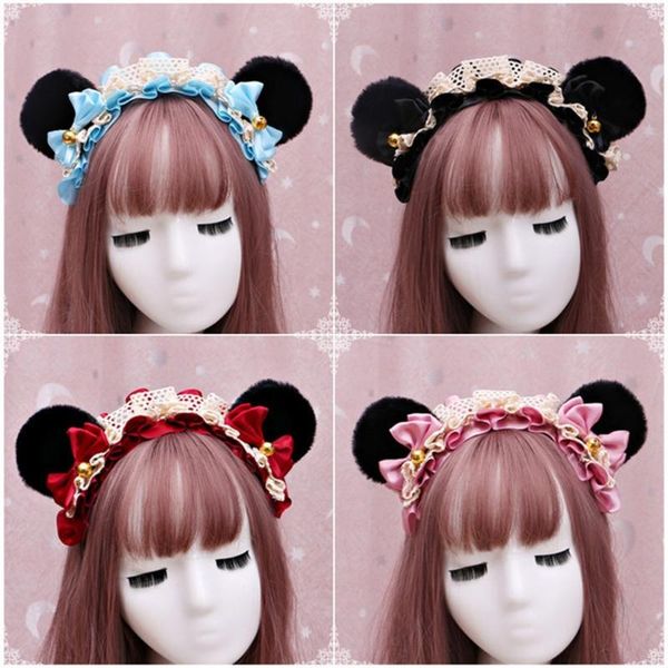 other event & party supplies japanese lolita satin lace bow headband cute plush bear ears golden bell hair hoop kawaii maid cosplay costume
other event & party supplies japanese lolita satin lace bow headband cute plush bear ears golden bell hair hoop kawaii maid cosplay costume