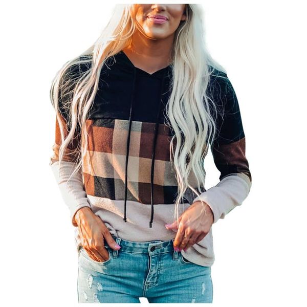women's hoodies & sweatshirts liva girl clothing women fashion print splicing long sleeves hood pullover sweatshirt, Black
women's hoodies & sweatshirts liva girl clothing women fashion print splicing long sleeves hood pullover sweatshirt, Black