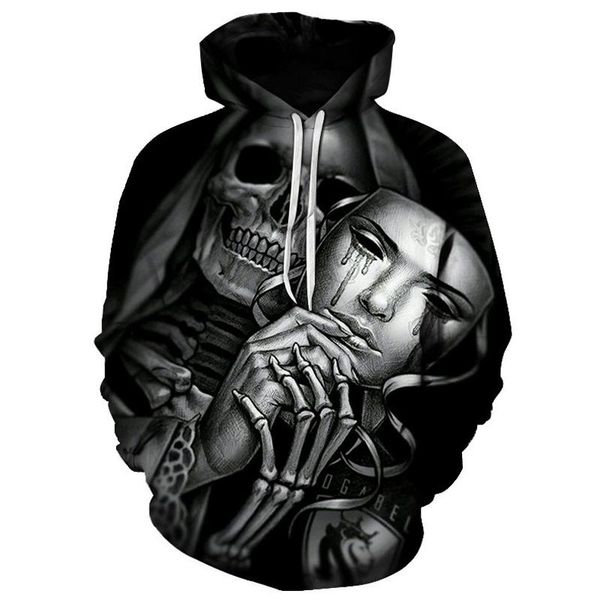 men's hoodies & sweatshirts novelty skull tattoo 3d full printed fashion hoodie men winter pullover casual jackets oversized 6xl, Black
men's hoodies & sweatshirts novelty skull tattoo 3d full printed fashion hoodie men winter pullover casual jackets oversized 6xl, Black