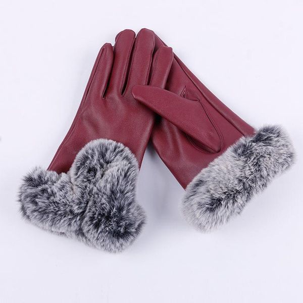 fingerless gloves fashion winter warm imitation fur for women classic pu leather thicken wrist ladies outdoor elegant, Blue;gray
fingerless gloves fashion winter warm imitation fur for women classic pu leather thicken wrist ladies outdoor elegant, Blue;gray