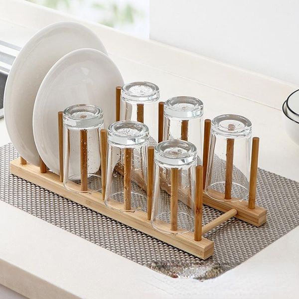 hooks & rails diy bamboo drainer wooden dish rack plates holder kitchen storage cabinet organizer for cutting board plate cup pot lid
hooks & rails diy bamboo drainer wooden dish rack plates holder kitchen storage cabinet organizer for cutting board plate cup pot lid