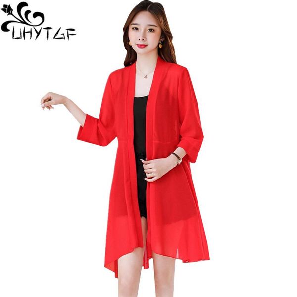 women's jackets uhytgf fashion women sunscreen clothing chiffon cardigan shawl summer jacket comfortable wild casual plus size 1632, Black;brown
women's jackets uhytgf fashion women sunscreen clothing chiffon cardigan shawl summer jacket comfortable wild casual plus size 1632, Black;brown