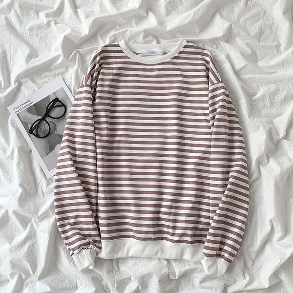 women's hoodies & sweatshirts syiwidii fall 2021 crewneck sweatshirt women striped panelled korean loose long sleeve pullovers casual j, Black
women's hoodies & sweatshirts syiwidii fall 2021 crewneck sweatshirt women striped panelled korean loose long sleeve pullovers casual j, Black