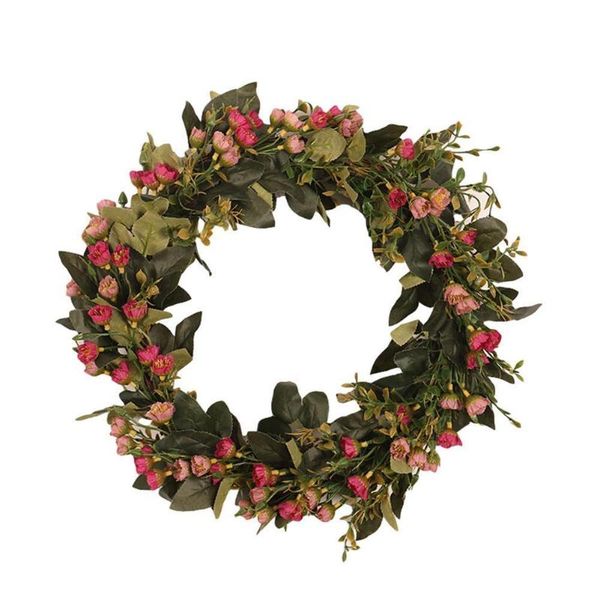 1pcs artificial flower wreath for home door window hanging day simulation decor party wedding wall valentines t8r6 decorative flowers & wrea
1pcs artificial flower wreath for home door window hanging day simulation decor party wedding wall valentines t8r6 decorative flowers & wrea
