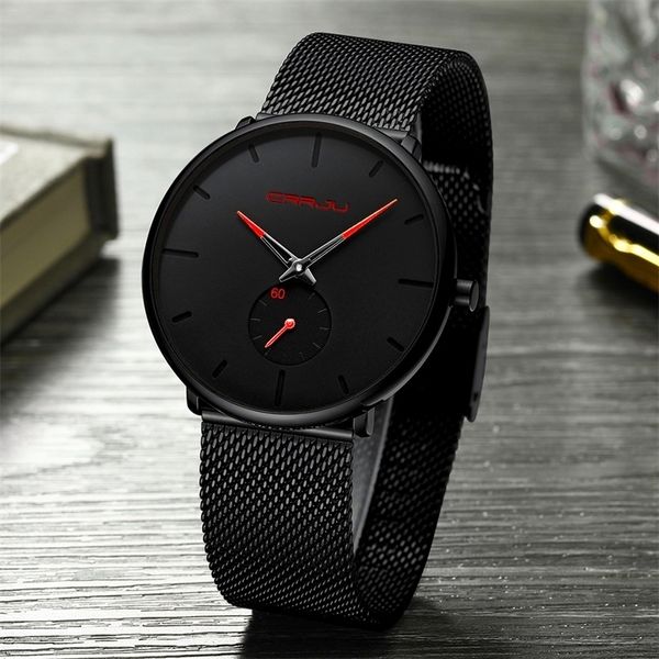 men watch crrju women quartz dress for es fashion ultra thin wristwatch relojes para hombre 220225, Slivery;brown
men watch crrju women quartz dress for es fashion ultra thin wristwatch relojes para hombre 220225, Slivery;brown