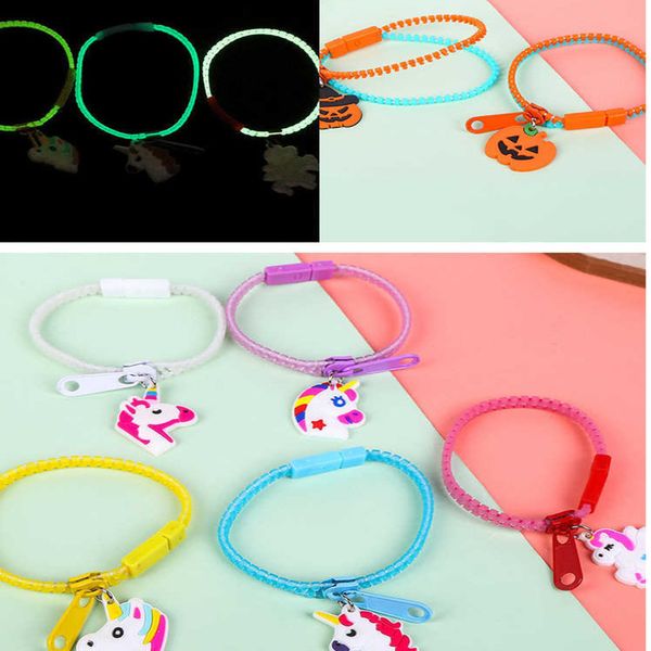 glow in the dark cartoon zipper bracelet halloween christmas zip bangles kids pumpkin ghost unicorn charm key ring sports wristband party gi, Red;brown
glow in the dark cartoon zipper bracelet halloween christmas zip bangles kids pumpkin ghost unicorn charm key ring sports wristband party gi, Red;brown