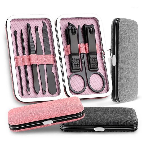 8pcs/set nail clippers set stainless steel pedicure scissor tweezers multifunction manicure kit art tools1
8pcs/set nail clippers set stainless steel pedicure scissor tweezers multifunction manicure kit art tools1