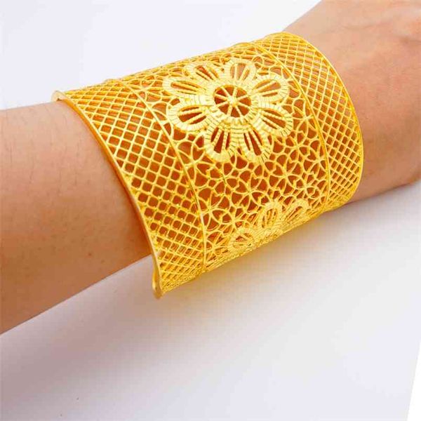 luxury dubai wide bracelet bangle for women gold color african india jewelry bridal wedding engagement banquet gifts 210918, Black
luxury dubai wide bracelet bangle for women gold color african india jewelry bridal wedding engagement banquet gifts 210918, Black