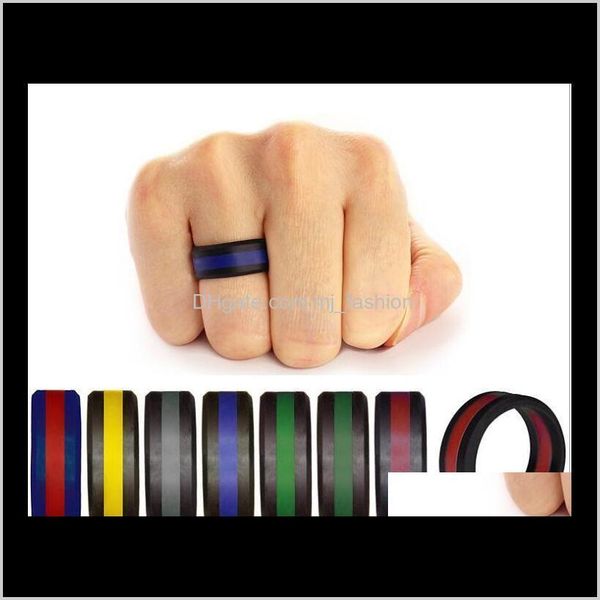 rings jewelrysile flexible sile wedding fit lightweight ring for men multicolor comfortable design 1708 drop delivery 2021 qsy3b, Slivery;golden
rings jewelrysile flexible sile wedding fit lightweight ring for men multicolor comfortable design 1708 drop delivery 2021 qsy3b, Slivery;golden