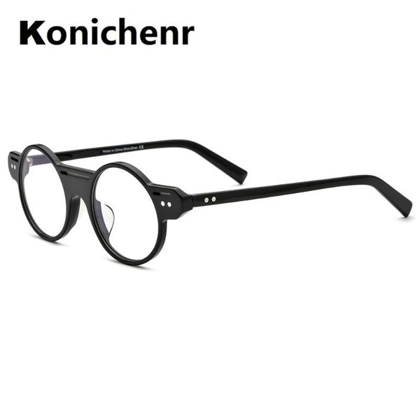 fashion sunglasses frames konichenr acetate round rim eyeglass frame men 2021 vintage prescription eyeglasses women optical eyewear loepard, Black
fashion sunglasses frames konichenr acetate round rim eyeglass frame men 2021 vintage prescription eyeglasses women optical eyewear loepard, Black