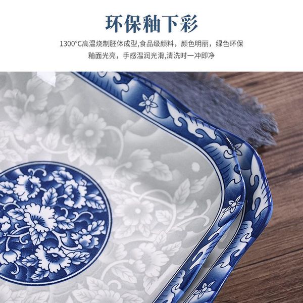 jingdezhen ceramic underglaze color tableware japanese household square dish irregular creative deep dishes & plates
jingdezhen ceramic underglaze color tableware japanese household square dish irregular creative deep dishes & plates