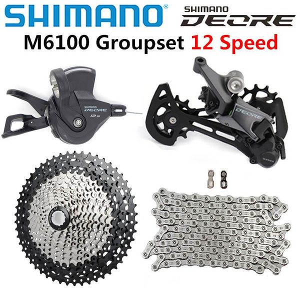 bike derailleurs deore m6100 1x12 speed derailleur groupset mtb mountain shift lever rear sunshine cassette 50t 52t
bike derailleurs deore m6100 1x12 speed derailleur groupset mtb mountain shift lever rear sunshine cassette 50t 52t