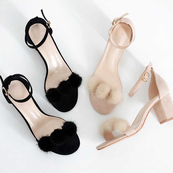 women sandals female shoes woman summer flock buckle 6.5cm thick heel comfortable sandals ladies slip-on sandals women sandalias y0721, Black
women sandals female shoes woman summer flock buckle 6.5cm thick heel comfortable sandals ladies slip-on sandals women sandalias y0721, Black