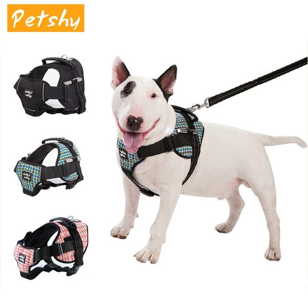 dog collars & leashes petshy reflective harness medium big large dogs training vest comfortable adjustable outdoor pet accessories
dog collars & leashes petshy reflective harness medium big large dogs training vest comfortable adjustable outdoor pet accessories