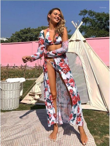 female beach coat, floral print long sleeve bikini cover--up cardigan shirt for summer, red, s//l/xl women's swimwear, White;black
female beach coat, floral print long sleeve bikini cover--up cardigan shirt for summer, red, s//l/xl women's swimwear, White;black