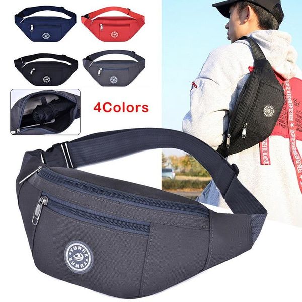 waist bags fashion man belt pouch women's bag pack wallet zip travel hiking black blue red gray for men 
waist bags fashion man belt pouch women's bag pack wallet zip travel hiking black blue red gray for men