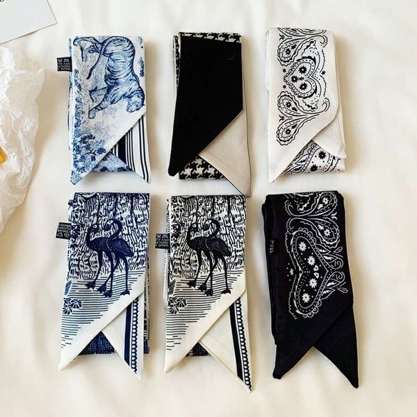 scarf immortal robin spring and summer fashion female silk versatile small decorative hair band, Blue;gray
scarf immortal robin spring and summer fashion female silk versatile small decorative hair band, Blue;gray