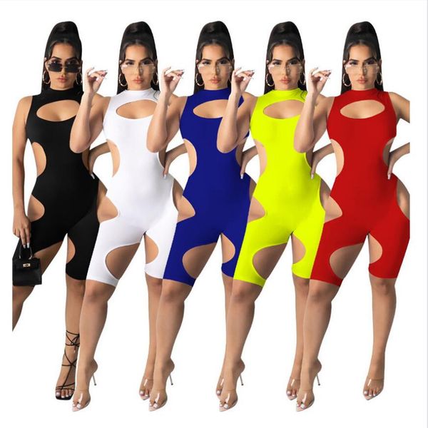 wholesale jumpsuits summer women rompers sleeveless hollow out playsuits fashion solid skinny bodycon bodysuit night club wear 7073, Black;white
wholesale jumpsuits summer women rompers sleeveless hollow out playsuits fashion solid skinny bodycon bodysuit night club wear 7073, Black;white
