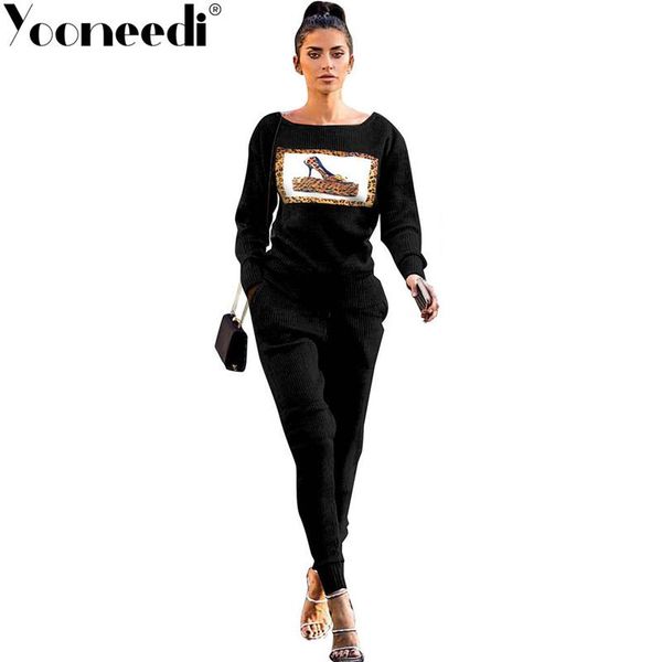 two piece dress yooneedi 2021 winter design casual 2 pcs women set color print o-neck full sleeve long pants ym-8068, White
two piece dress yooneedi 2021 winter design casual 2 pcs women set color print o-neck full sleeve long pants ym-8068, White