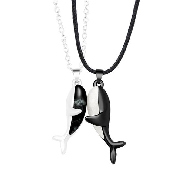 chains r3mc 1 pair whale hug pendant necklace couple neck chain lightweight simple for men women valentines gifts, Silver
chains r3mc 1 pair whale hug pendant necklace couple neck chain lightweight simple for men women valentines gifts, Silver