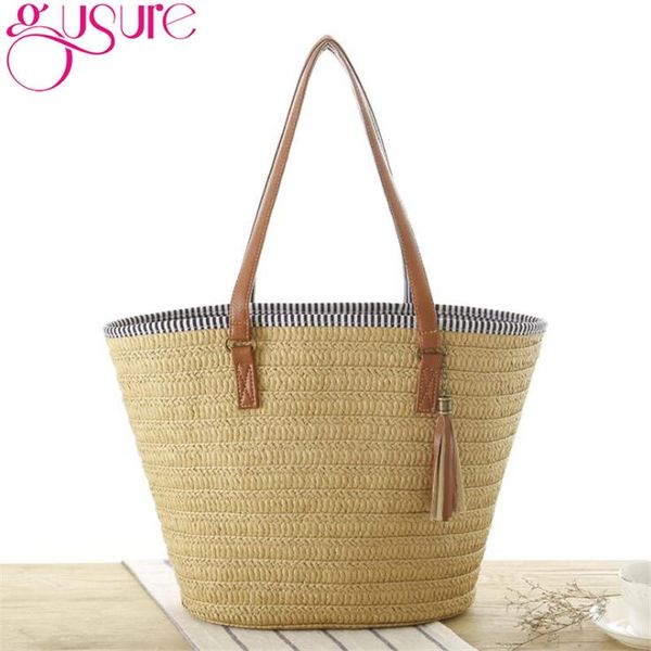 evening bags gusure large straw handbags women woven shoulder bag summer beach travel female big casual totes tassel pendant
evening bags gusure large straw handbags women woven shoulder bag summer beach travel female big casual totes tassel pendant