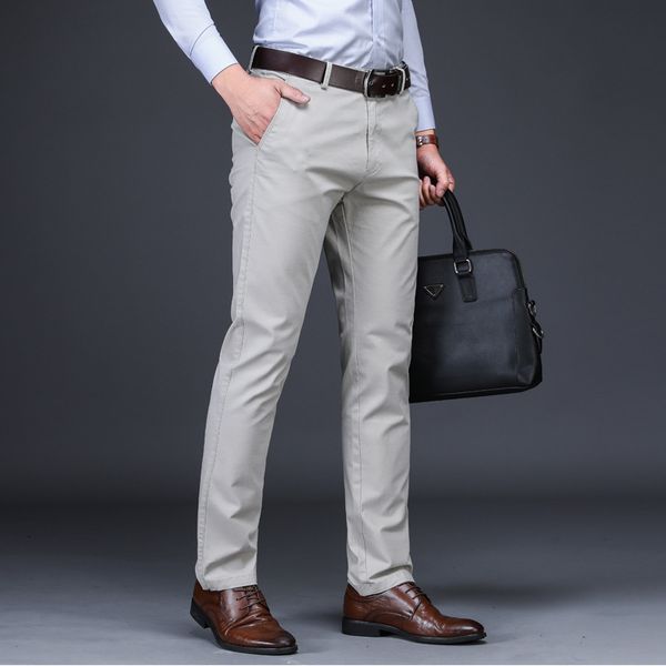 mens classic trousers black summer dress pants male cotton straight fit trousers office suit work pants stretch casual pants men 210518
mens classic trousers black summer dress pants male cotton straight fit trousers office suit work pants stretch casual pants men 210518