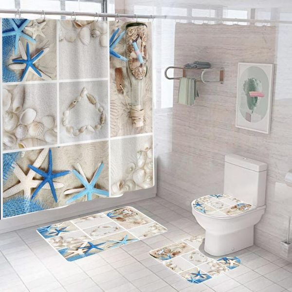 print starfish shower curtain set marine life bathroom color waterproof bath curtains with hooks decorate home
print starfish shower curtain set marine life bathroom color waterproof bath curtains with hooks decorate home