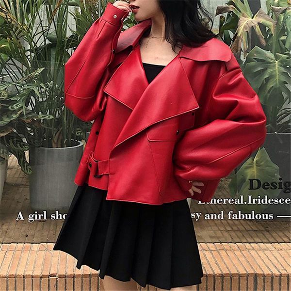 women's leather & faux 2021 arrival winter autumn wallet campera chaqueta cuero mujer modis coat women veste cuir de couro, Black
women's leather & faux 2021 arrival winter autumn wallet campera chaqueta cuero mujer modis coat women veste cuir de couro, Black