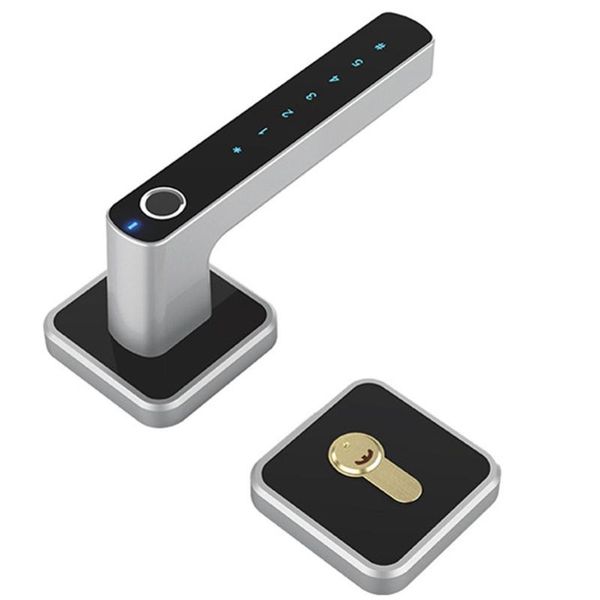 digital intelligent biometric fingerprint lock keyless smart door fingerprint+password unlocking 2 ways access control
digital intelligent biometric fingerprint lock keyless smart door fingerprint+password unlocking 2 ways access control