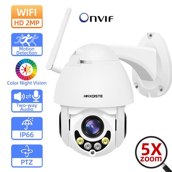 cameras 1080p ptz wifi ip camera outdoor 5x digital zoom ai motion detection wireless h.265 p2p audio 2mp security cctv
cameras 1080p ptz wifi ip camera outdoor 5x digital zoom ai motion detection wireless h.265 p2p audio 2mp security cctv