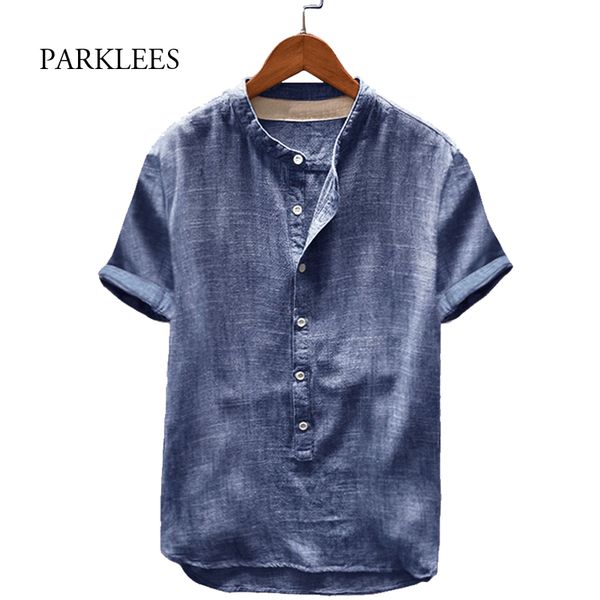 henley shirts men spring summer fashion short sleeve mens shirt casual comfortable breathable camisas stand collar chemise homme 210524, White;black
henley shirts men spring summer fashion short sleeve mens shirt casual comfortable breathable camisas stand collar chemise homme 210524, White;black