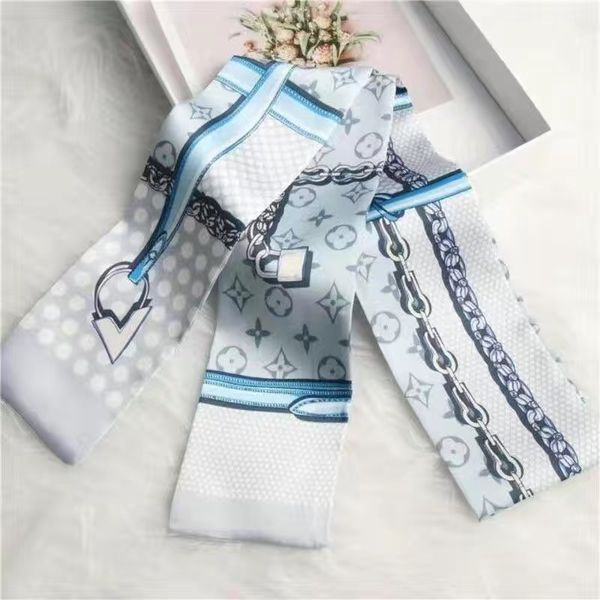 scarves womens fashion rainbow scarf neckline handbag decoration color silk scarfs designers leopard pattern four colors available size 8x12, Blue;gray
scarves womens fashion rainbow scarf neckline handbag decoration color silk scarfs designers leopard pattern four colors available size 8x12, Blue;gray