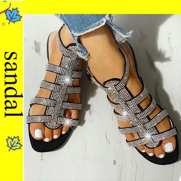 slippers women gladiator shoes sandals womans flat glitter beach female shoes buckle rome crystal bling ladies fashion plus size x, Black
slippers women gladiator shoes sandals womans flat glitter beach female shoes buckle rome crystal bling ladies fashion plus size x, Black