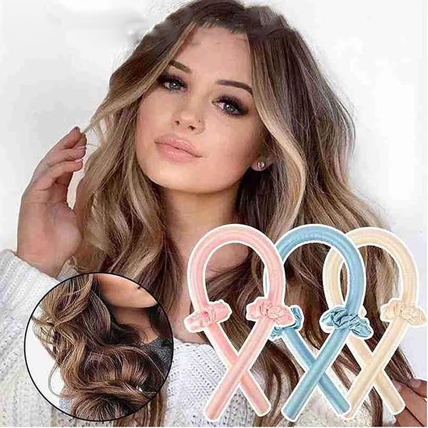 sleeping hair rollers flexible curling rods hairs tools hairdressing products spiral modeling accessories bands for hairstyles, Golden;silver
sleeping hair rollers flexible curling rods hairs tools hairdressing products spiral modeling accessories bands for hairstyles, Golden;silver